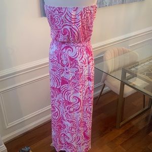 Macbeth Collection Strapless Long Maxi Dress Size XLarge NWOT
